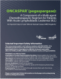 Screenshot of Oncaspar MRD Branded Document